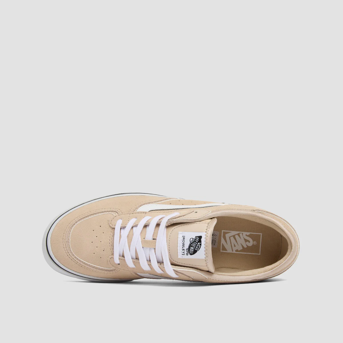 Vans Rowley Classic Shoes - Peyote/True White - Image 5