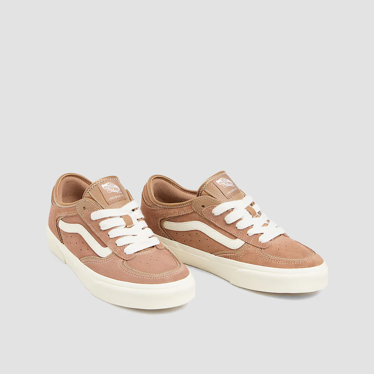 Vans Rowley Classic Shoes - Tan/Brown - Image 2