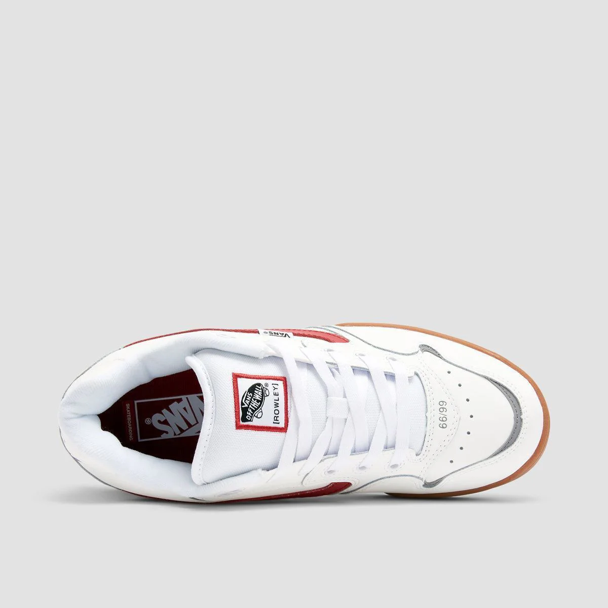 Vans Rowley XLT Shoes - Red/White/Gum - Image 4