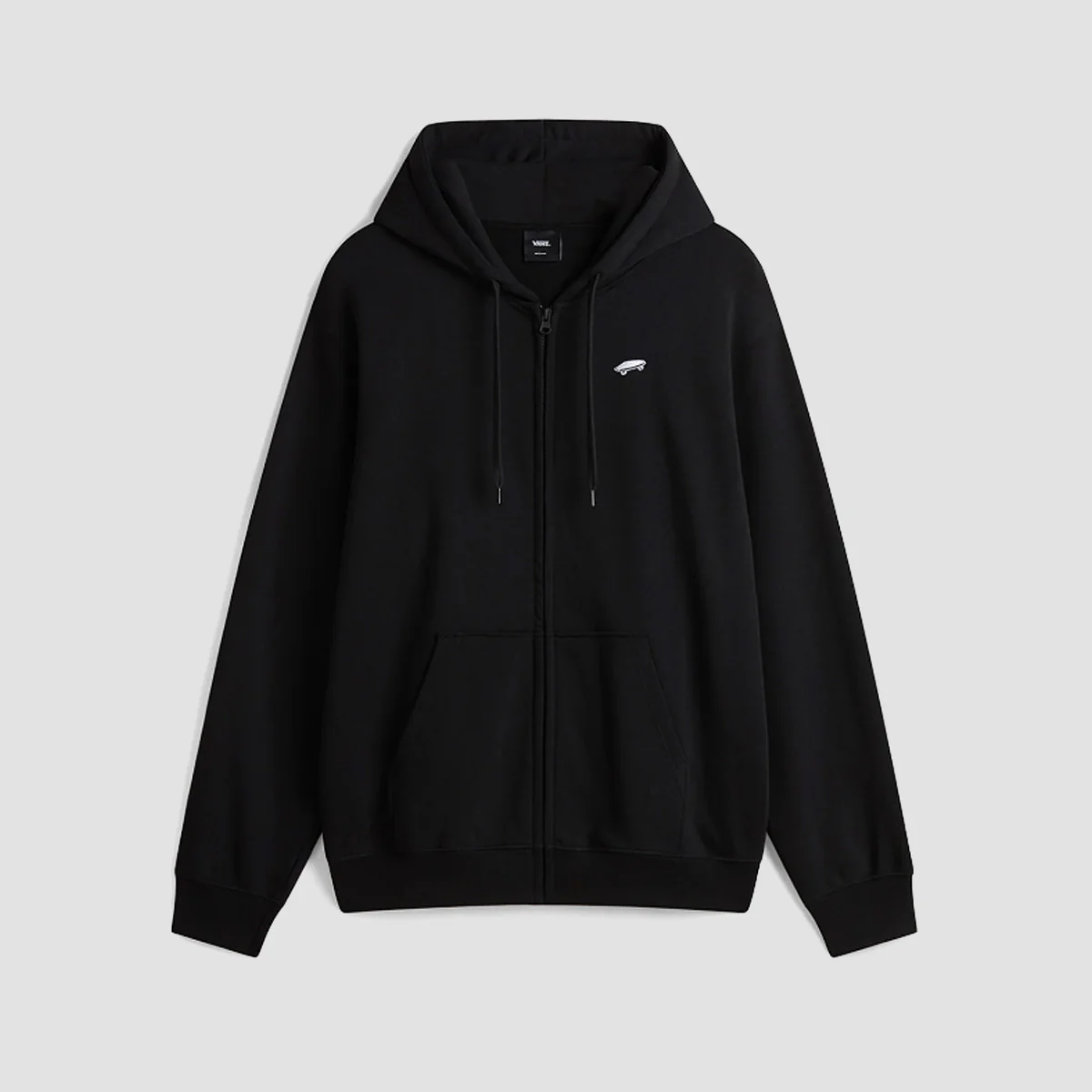 Vans Salton Loose Fit Zip Hoodie Black