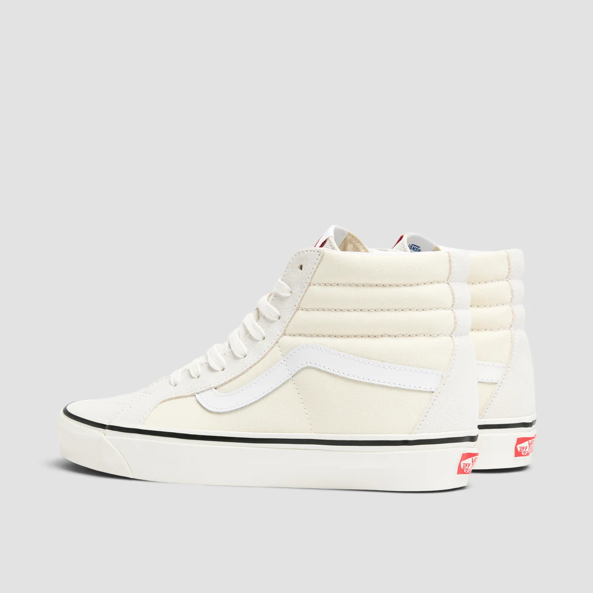 Vans SK8-Hi 38 DX High Top Shoes - Anaheim Factory OG White - Image 3