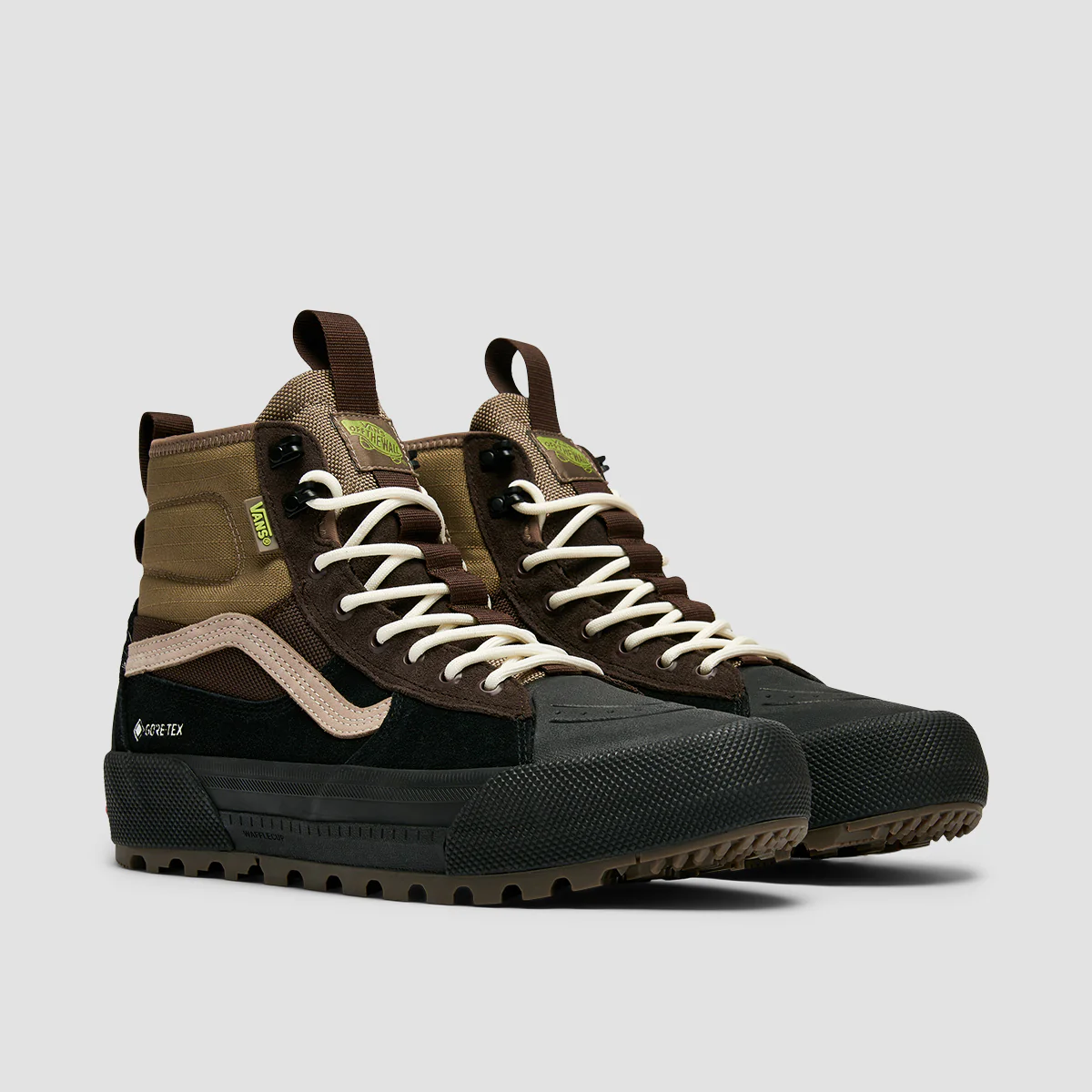 Vans Sk8-Hi Gore-Tex MTE-3 High Top Shoes - Tonal Brown/Black - Image 2