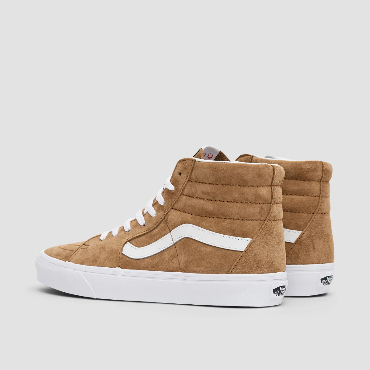 Vans SK8-Hi Shoes - Pig Suede Tobacco Brown - Image 3