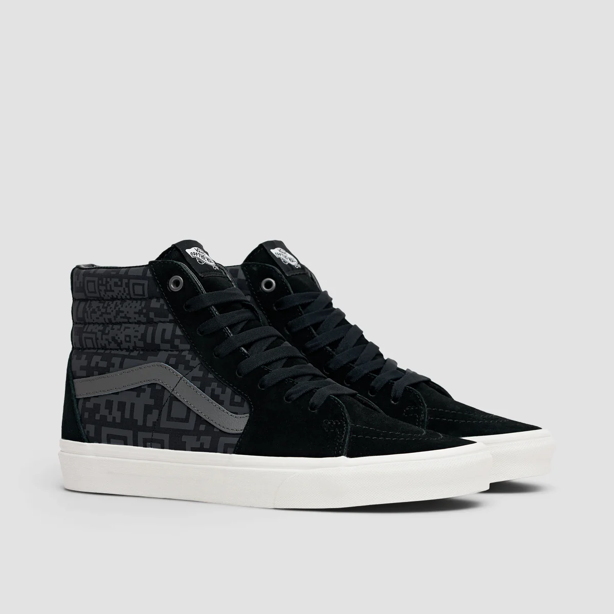 Vans SK8-Hi Shoes - QR Checkerboard Black/Reflective - Image 2