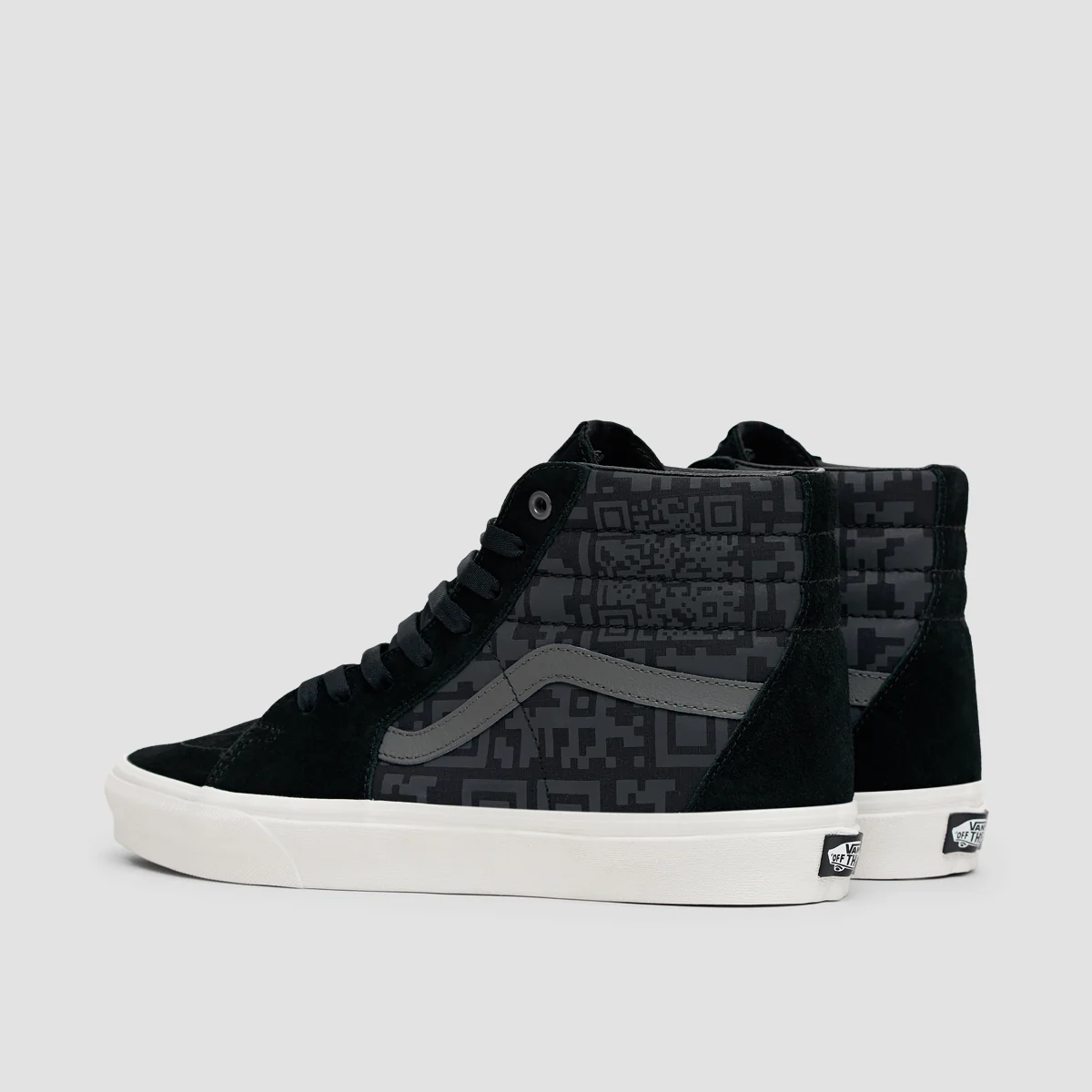 Vans SK8-Hi Shoes - QR Checkerboard Black/Reflective - Image 3