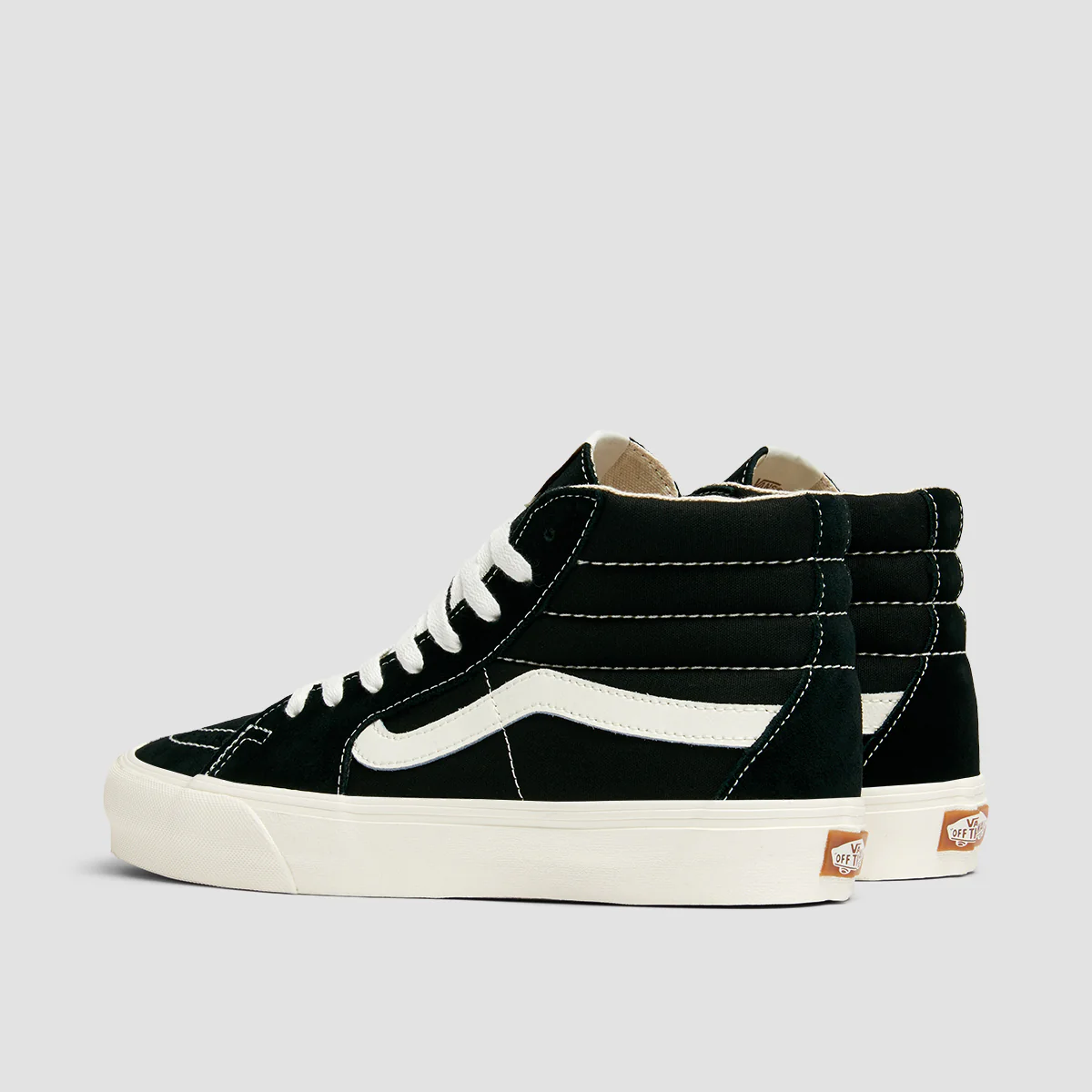 Vans Sk8-Hi VR3 High Top Shoes - Black/Marshmallow - Image 3