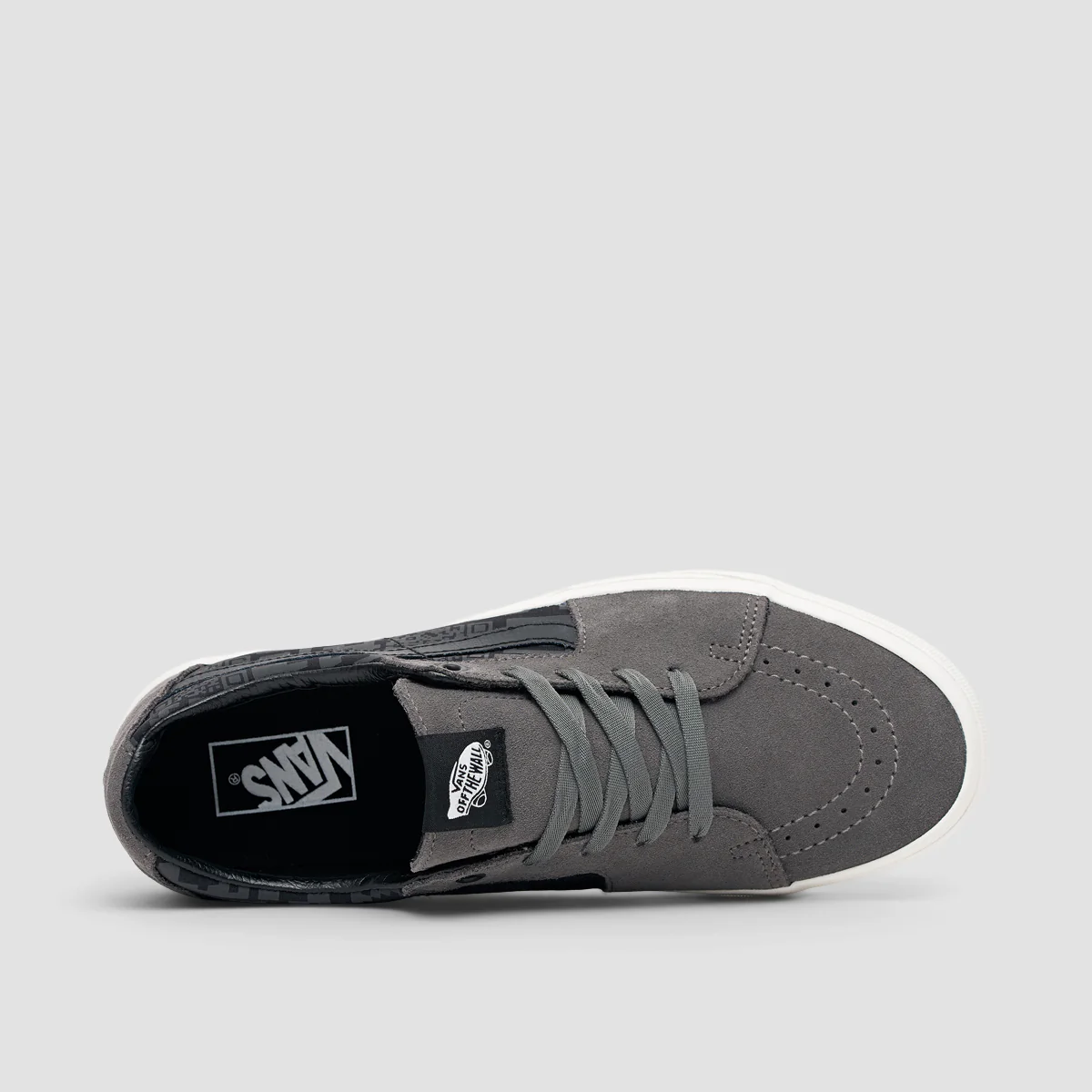 Vans SK8-Low Shoes - QR Checkerboard Black/Reflective - Image 4
