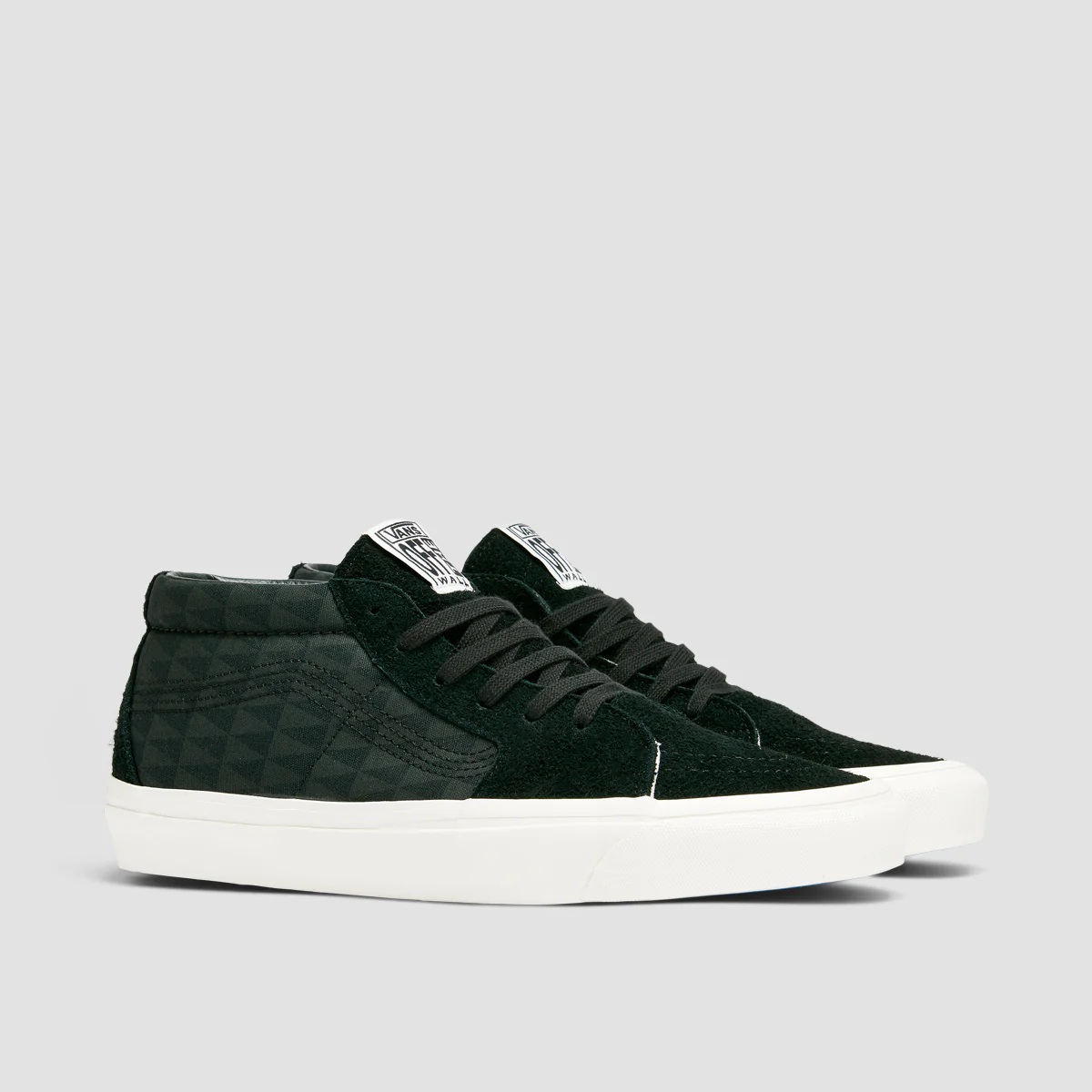 Vans SK8-Mid 83 DX Mid Top Shoes - Pilgrim Pirate Black/Cloud Dancer - Image 2