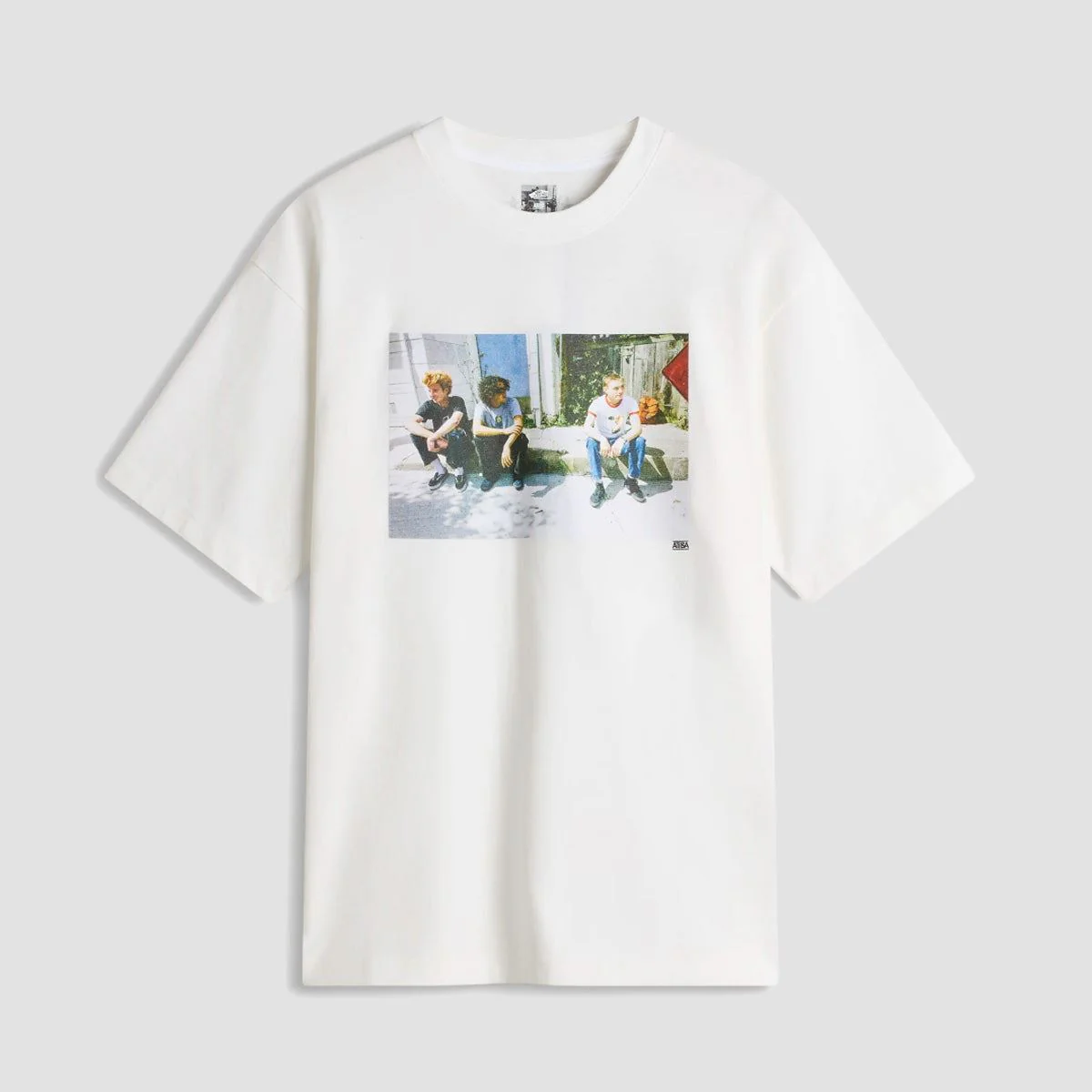 Vans Skate Atiba Haze Curb Crew T-Shirt White
