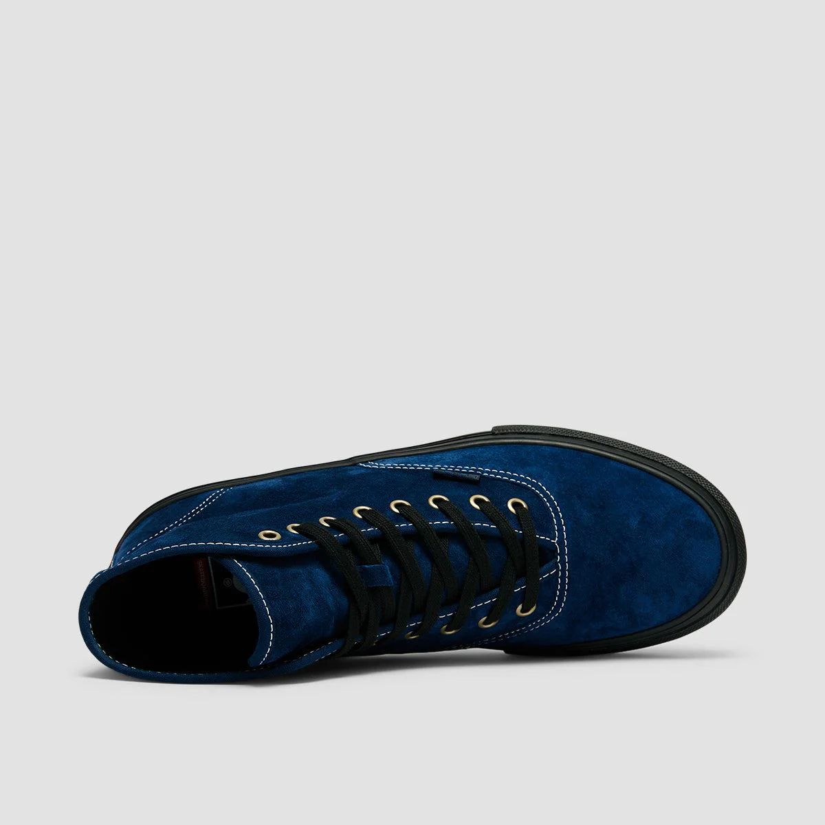 Vans Skate Authentic High Top Shoes - Navy/Black - Image 4