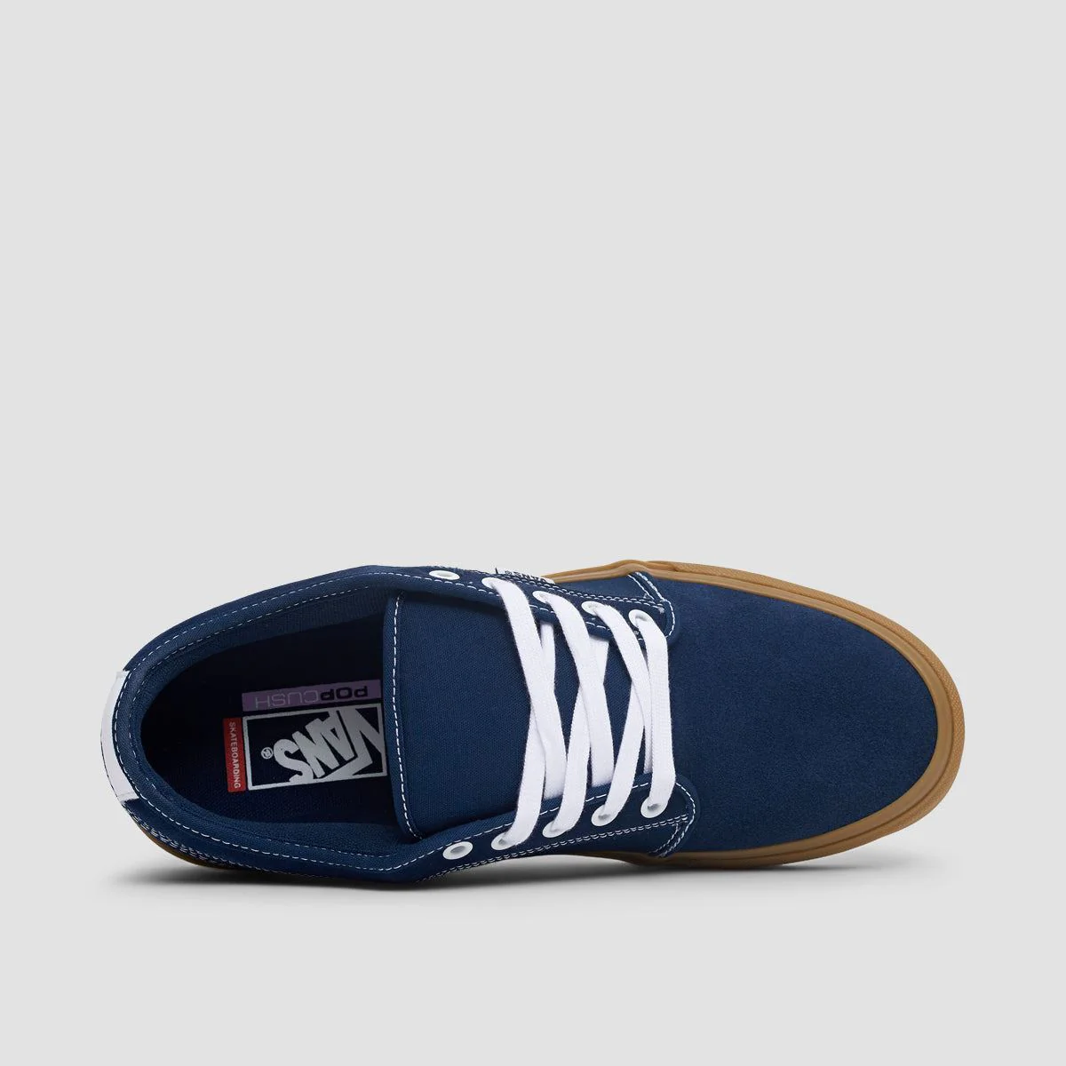 Vans Skate Chukka Low Shoes - Dress Blues/Gum - Image 4