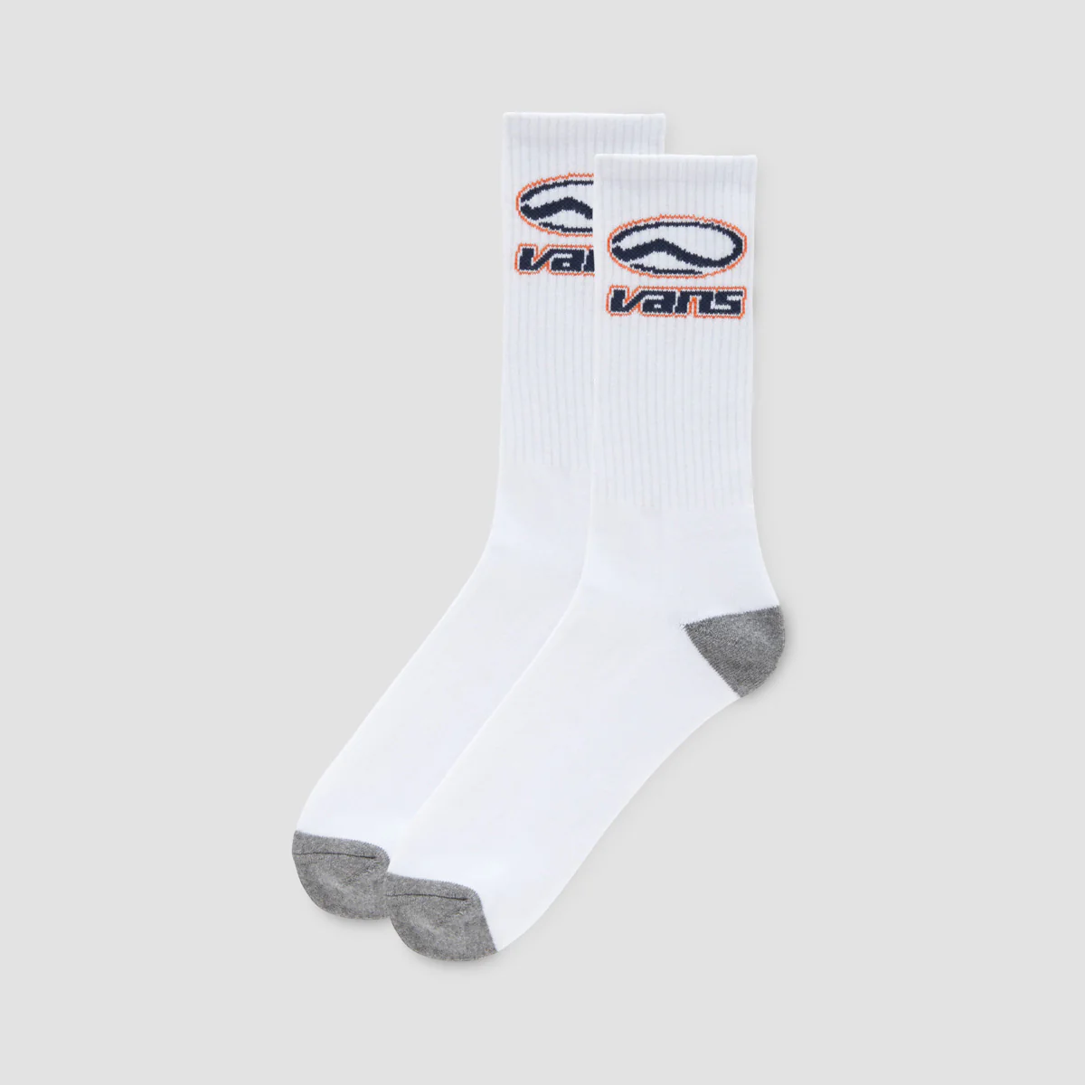 Vans Skate Classics Crew Socks White