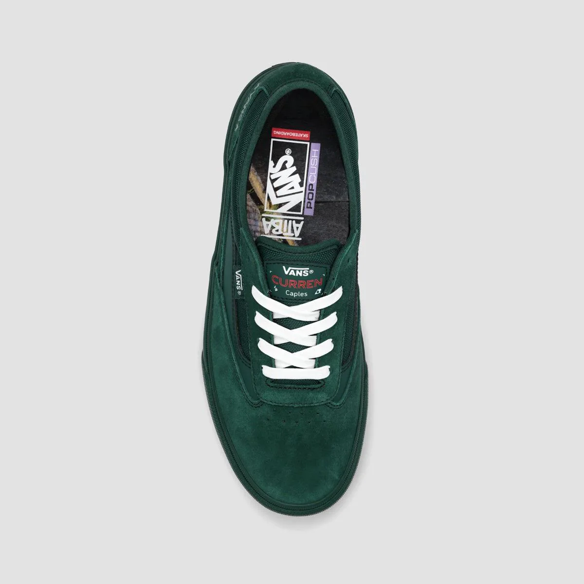 Vans Skate Curren Caples Shoes - Atiba Emerald - Image 2