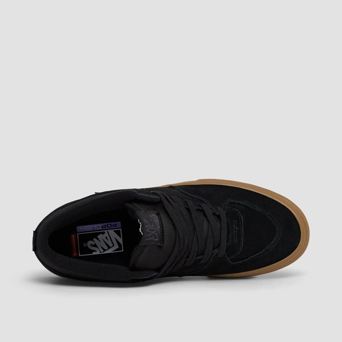 Vans Skate Half Cab Shoes - Black/Gum - Image 4