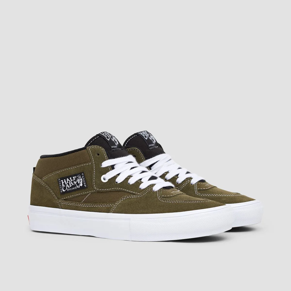 Vans Skate Half Cab Shoes - Dark Olive - Image 2