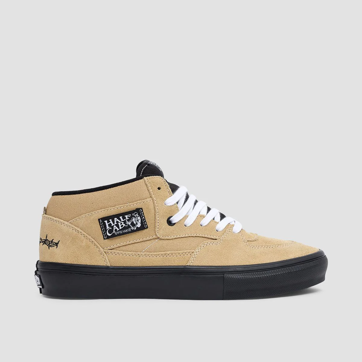 Vans Skate Half Cab Shoes - Elijah Berle Khaki/Black - Image 2