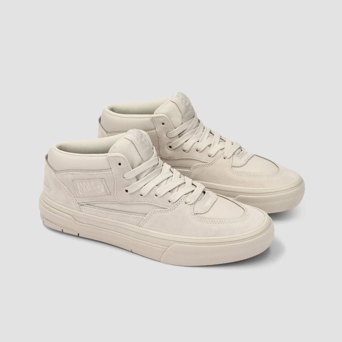 Vans Skate Half Cab WaffleCup Mid Top Shoes - Atiba Oatmeal - Image 3