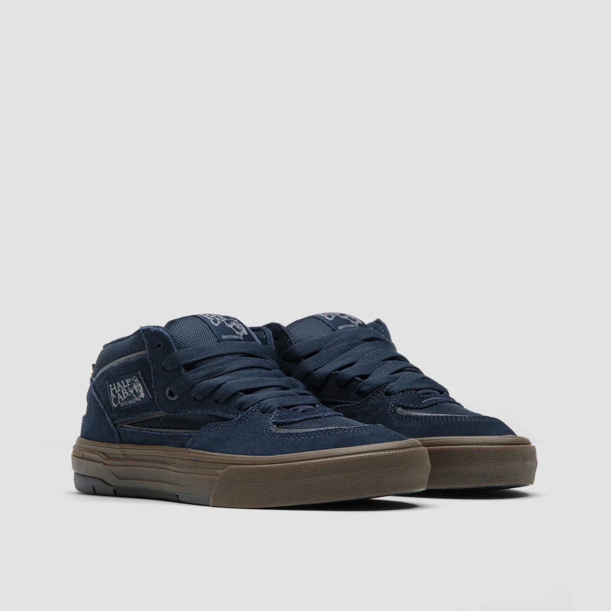 Vans Skate Half Cab Wafflecup Shoes - Navy/Dark Gum - Image 2