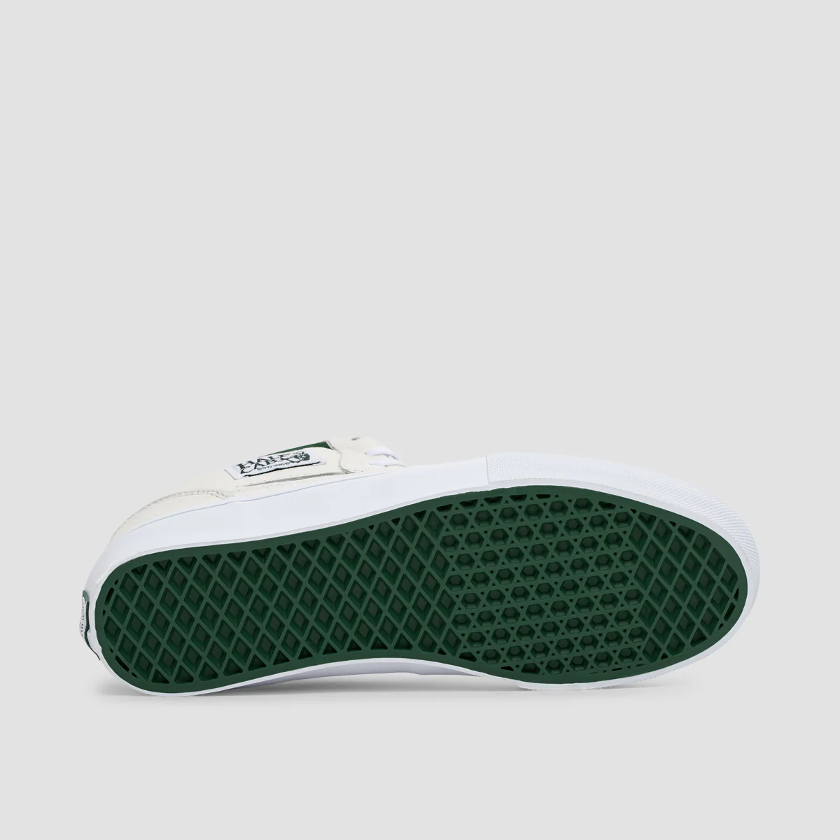 Vans Skate Half Cab Shoes - White/Green - Image 5