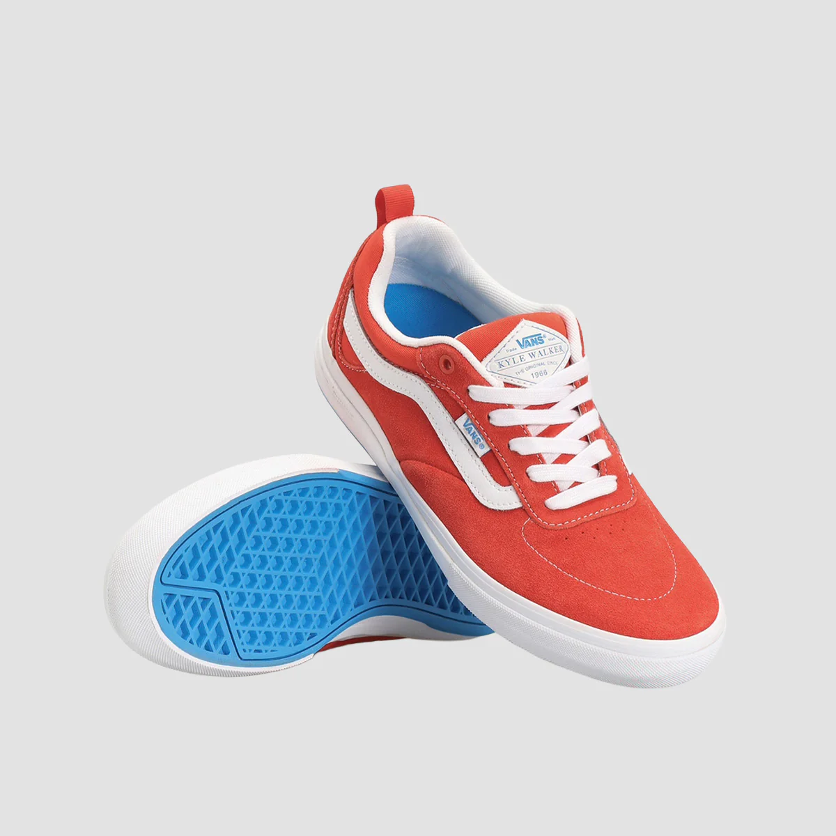 Vans Skate Kyle Walker Shoes - Orange/Blue - Image 2