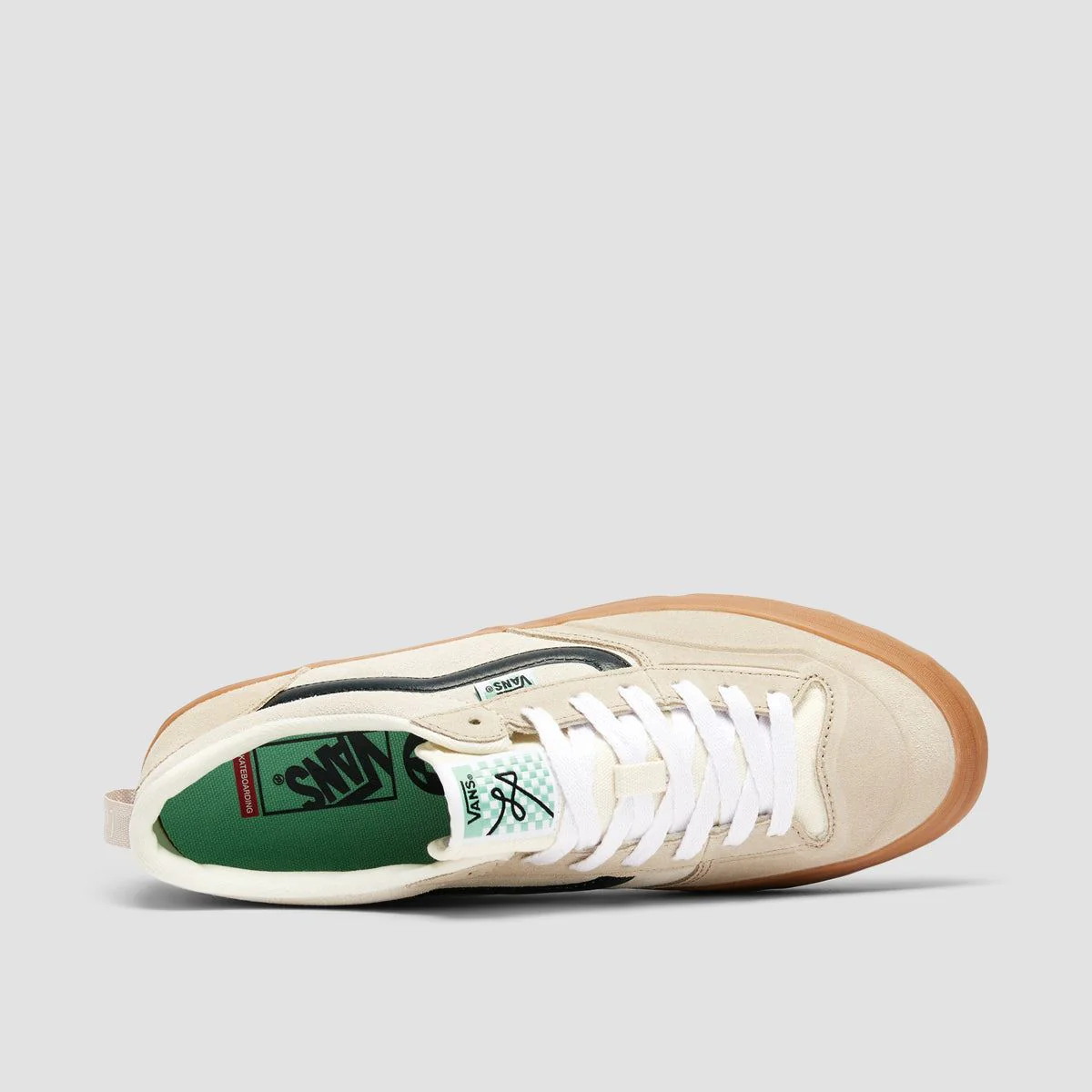 Vans Skate Lizzie Low Shoes - Marshmallow/Gum - Image 4