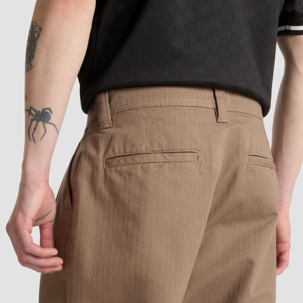 Vans Skate Loose Pleated Pants Walnut - Image 3