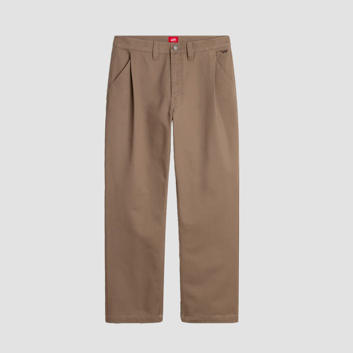 Vans Skate Loose Pleated Pants Walnut - Image 6