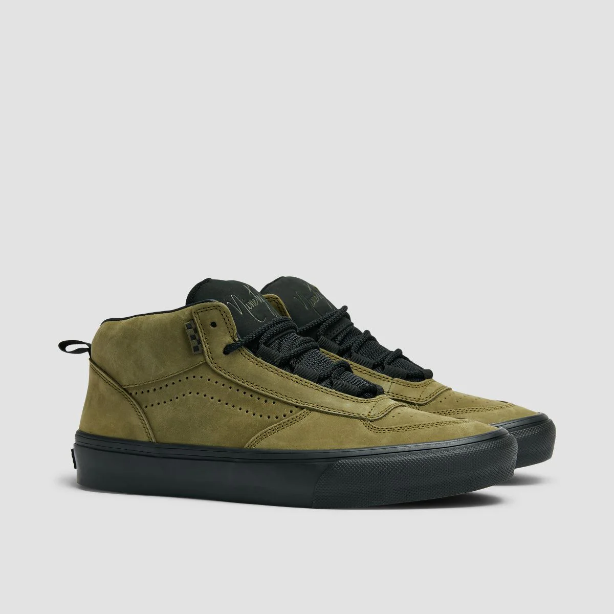 Vans Skate MC 96 VCU Mid Top Shoes - Dark Olive - Image 2