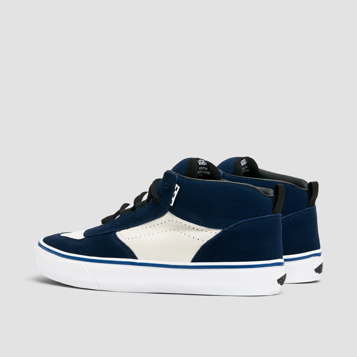 Vans Skate MC 96 VCU Mid Top Shoes - Navy/White - Image 3