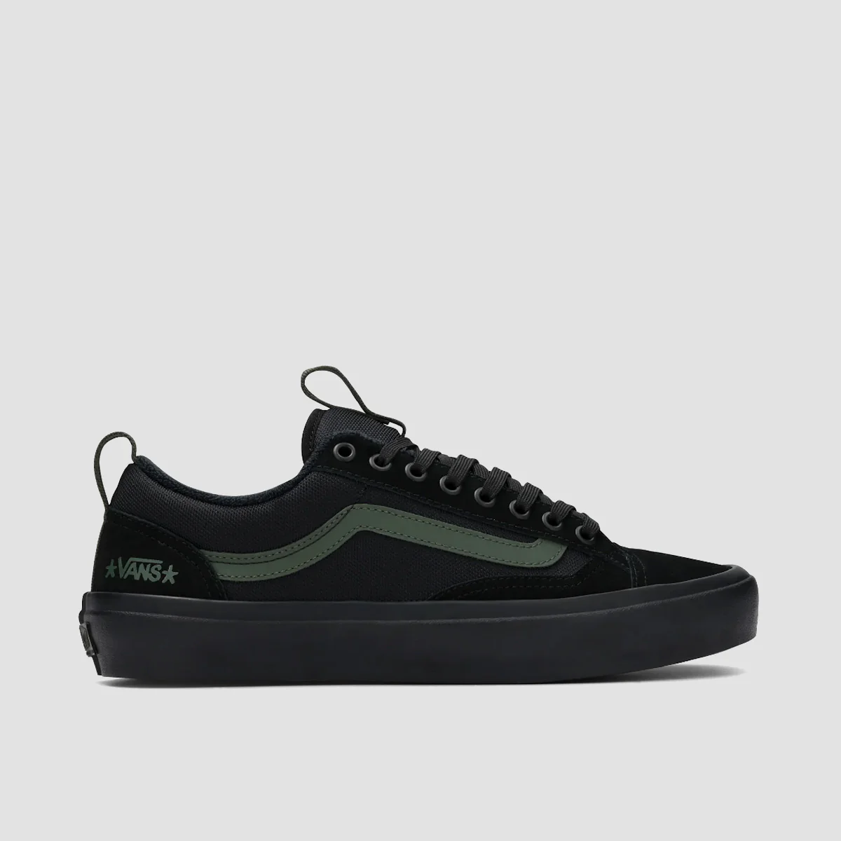 Vans Skate Old Skool 36 + Shoes - Atiba Black/Dark Green