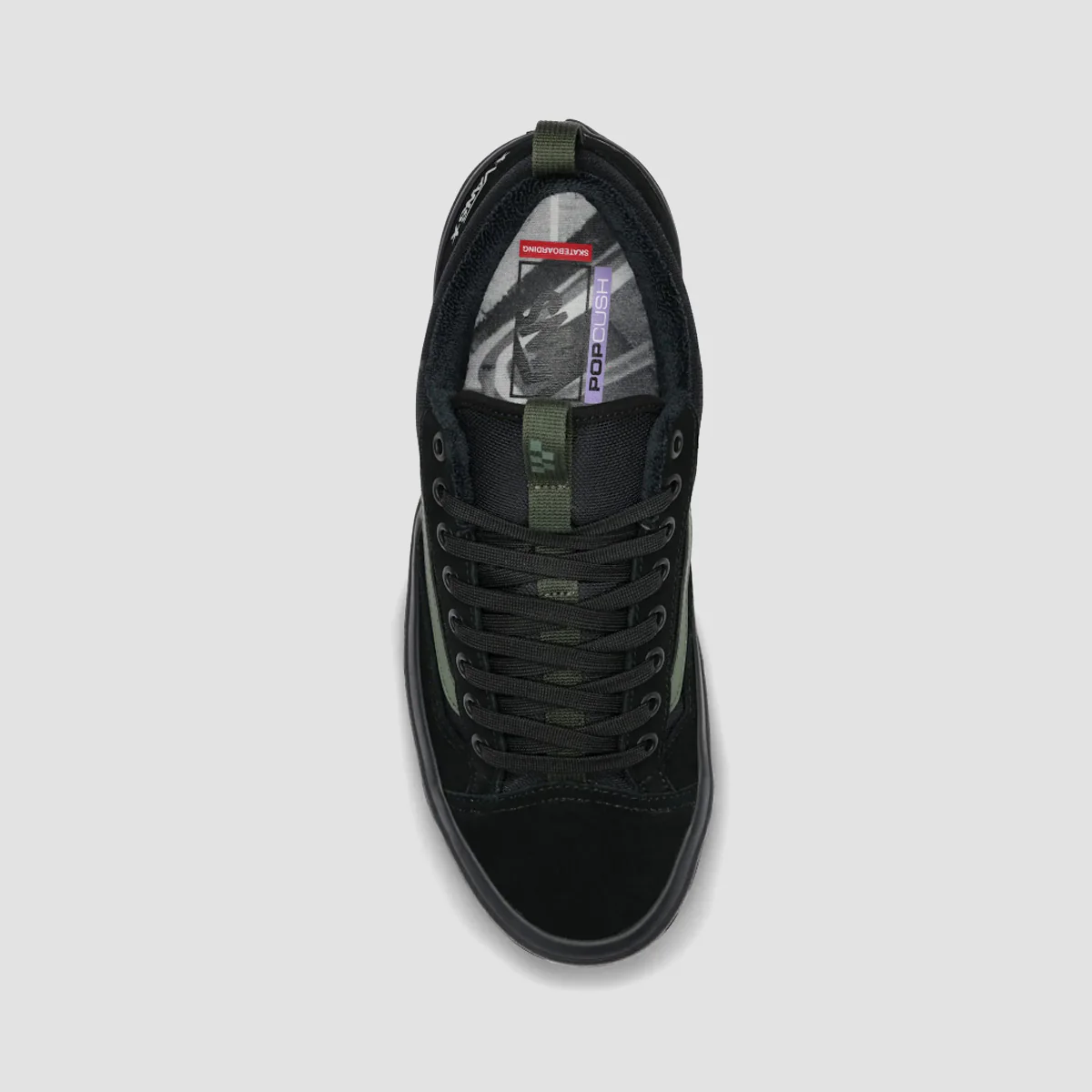 Vans Skate Old Skool 36 + Shoes - Atiba Black/Dark Green - Image 2