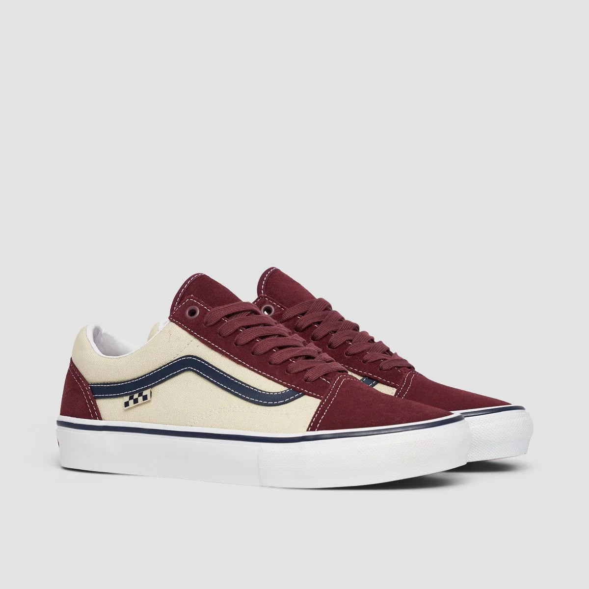 Vans Skate Old Skool Shoes - Mauve Wine - Image 2