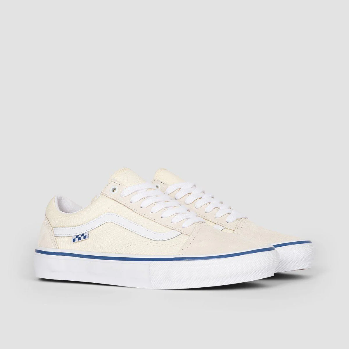 Vans Skate Old Skool Shoes - Off White - Image 2