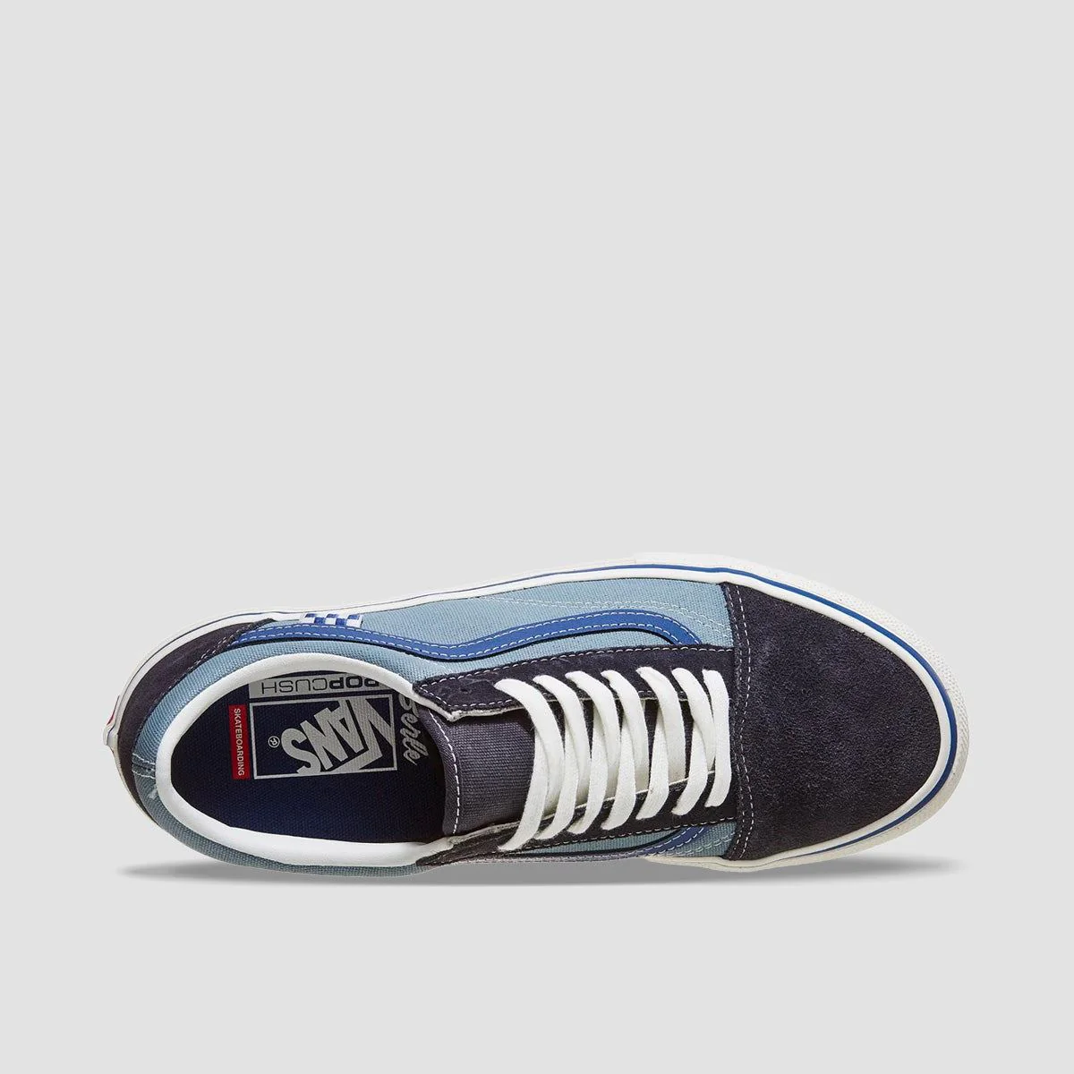 Vans Skate Old Skool Shoes - Elijah Berle Vintage Blue - Image 2