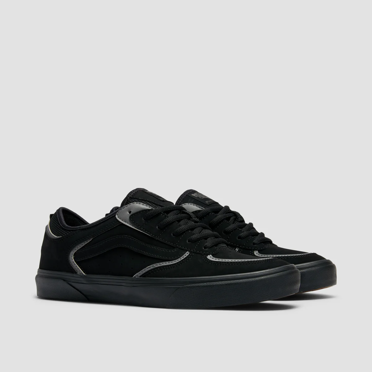Vans Skate Rowley Shoes - Black/Pewter - Image 2