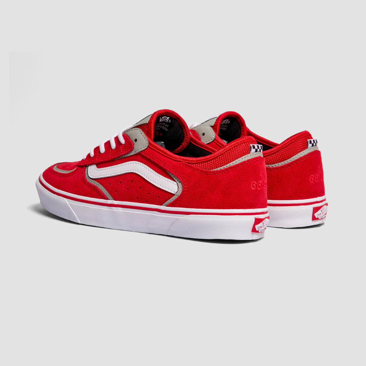 Vans Skate Rowley Shoes - Red - Image 3