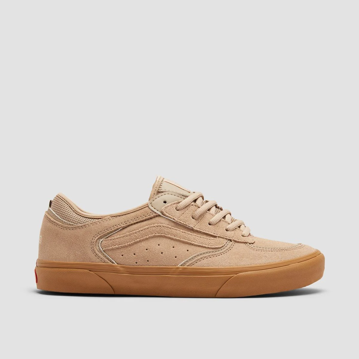 Vans Skate Rowley Shoes - Suede Tan/Gum