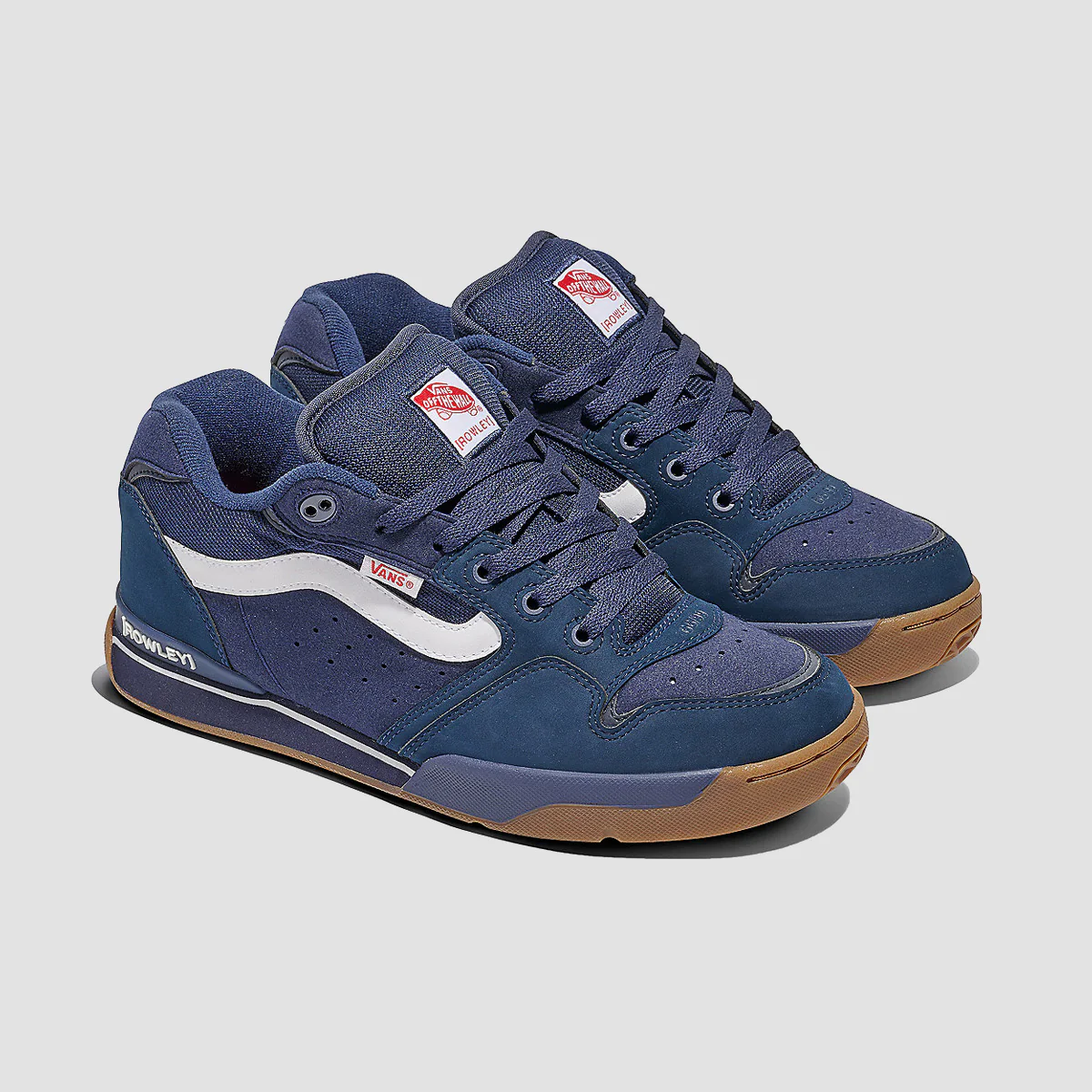 Vans Skate Rowley XLT 25th Shoes - Navy/Gum - Image 2