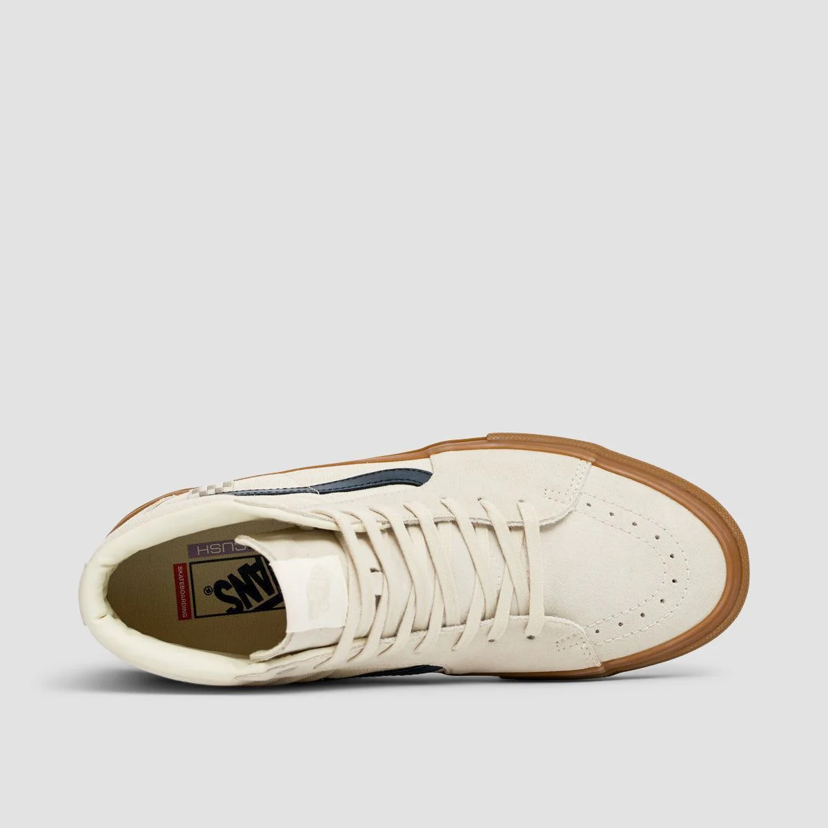 Vans Skate SK8-Hi High Top Shoes - Birch/Gum - Image 4