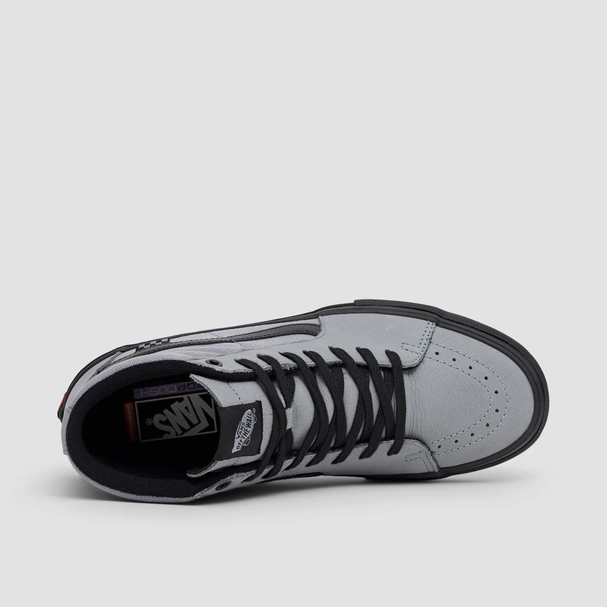 Vans Skate SK8-Hi Shoes - Nubuck Washed Blue/Black - Image 4
