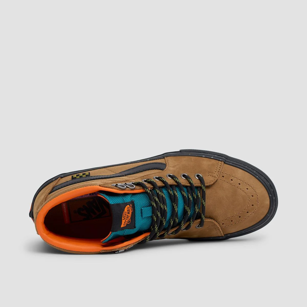 Vans Skate Sk8-Hi Shoes - Outdoor Brown/Black - Image 4