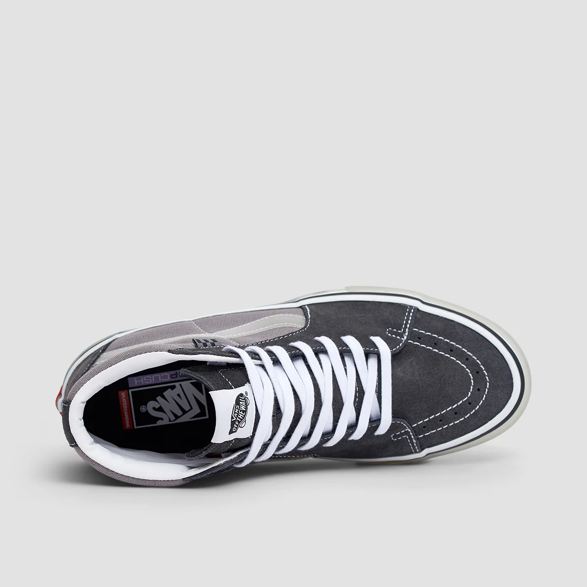 Vans Skate Sk8-Hi Shoes - Translucent Rubber Grey - Image 4