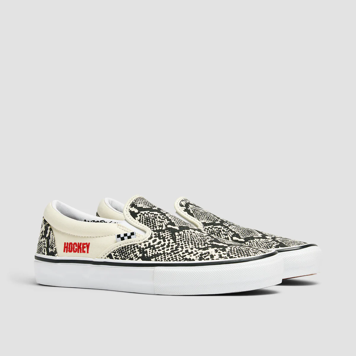 Vans Skate Slip-On Shoes - Hockey Skateboards Snake Skin - Image 2