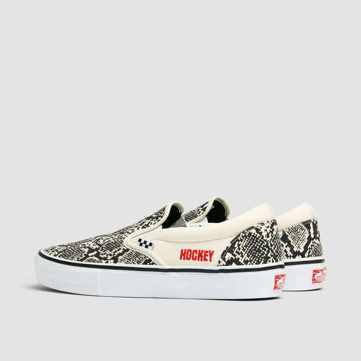 Vans Skate Slip-On Shoes - Hockey Skateboards Snake Skin - Image 3