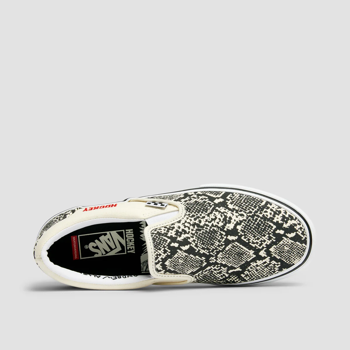 Vans Skate Slip-On Shoes - Hockey Skateboards Snake Skin - Image 4