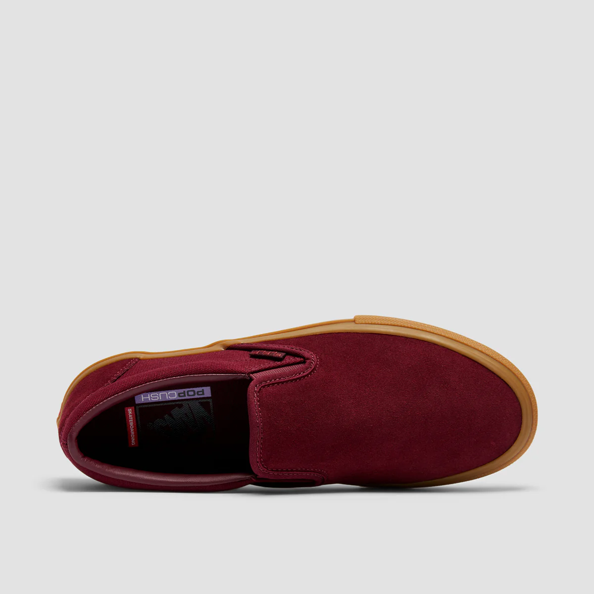 Vans Skate Slip-On Shoes - Port/Gum - Image 4