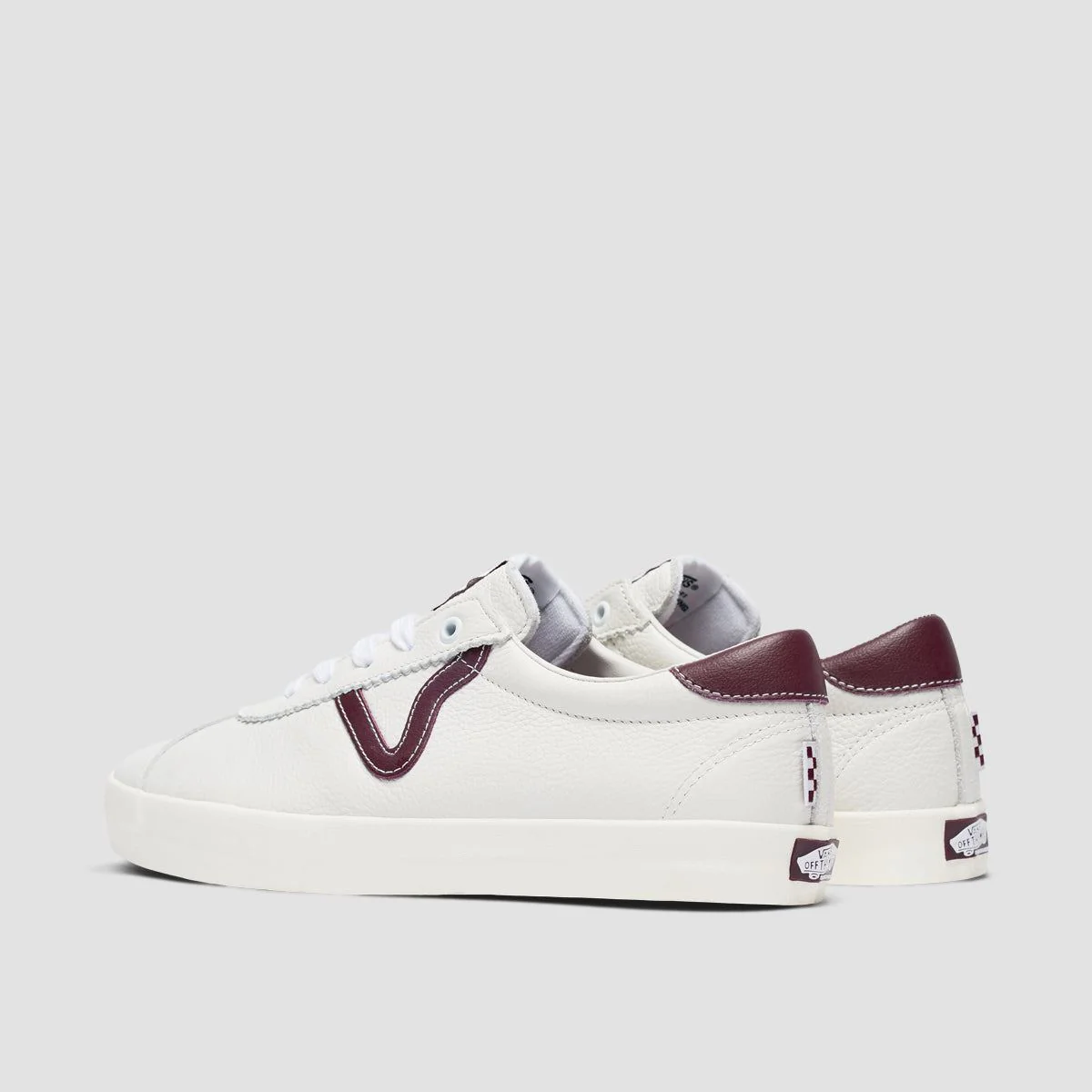 Vans Skate Sport Shoes - Benny Urban Marshmallow/Burgundy - Image 3