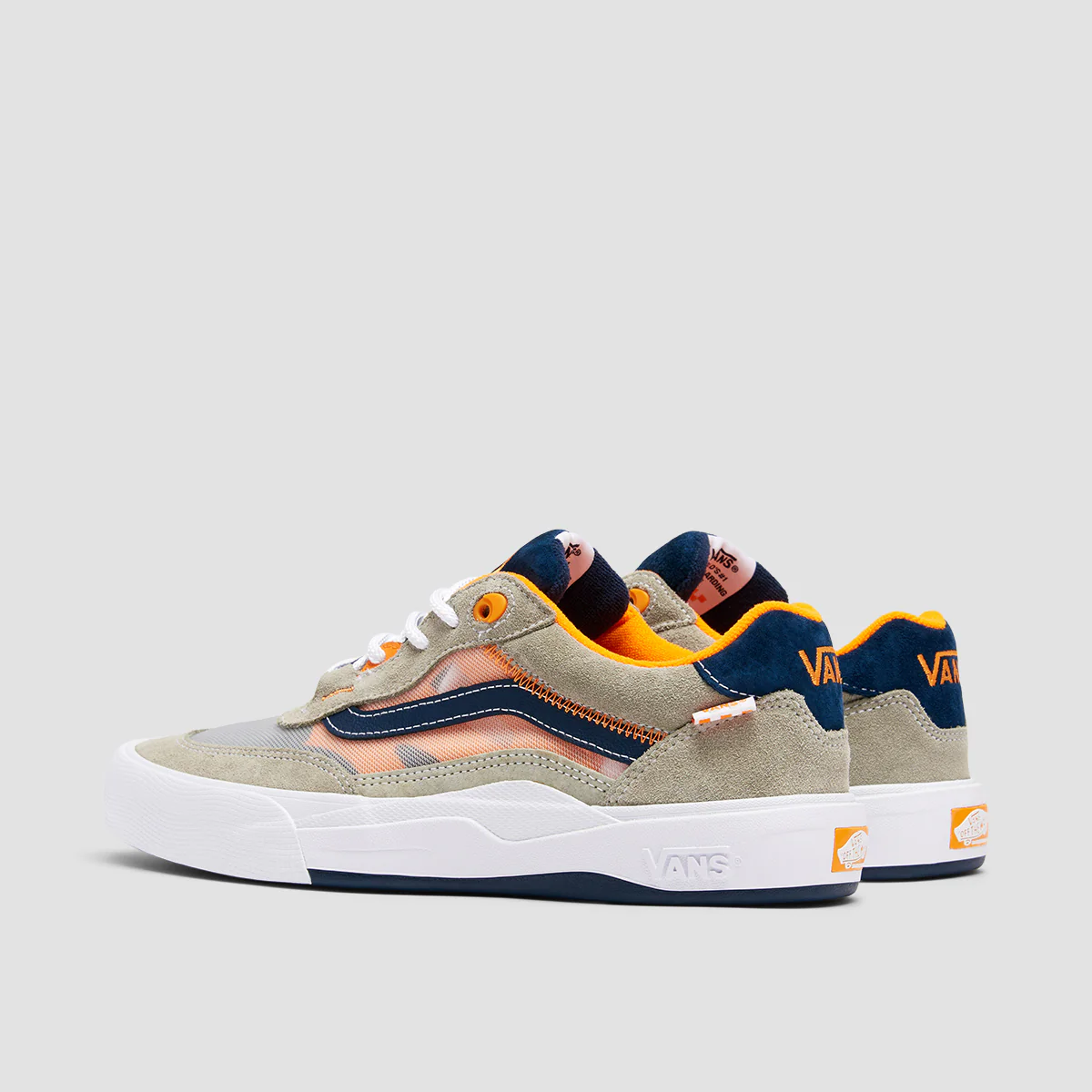 Vans Skate Wayvee Shoes - Smoke/Navy - Image 3