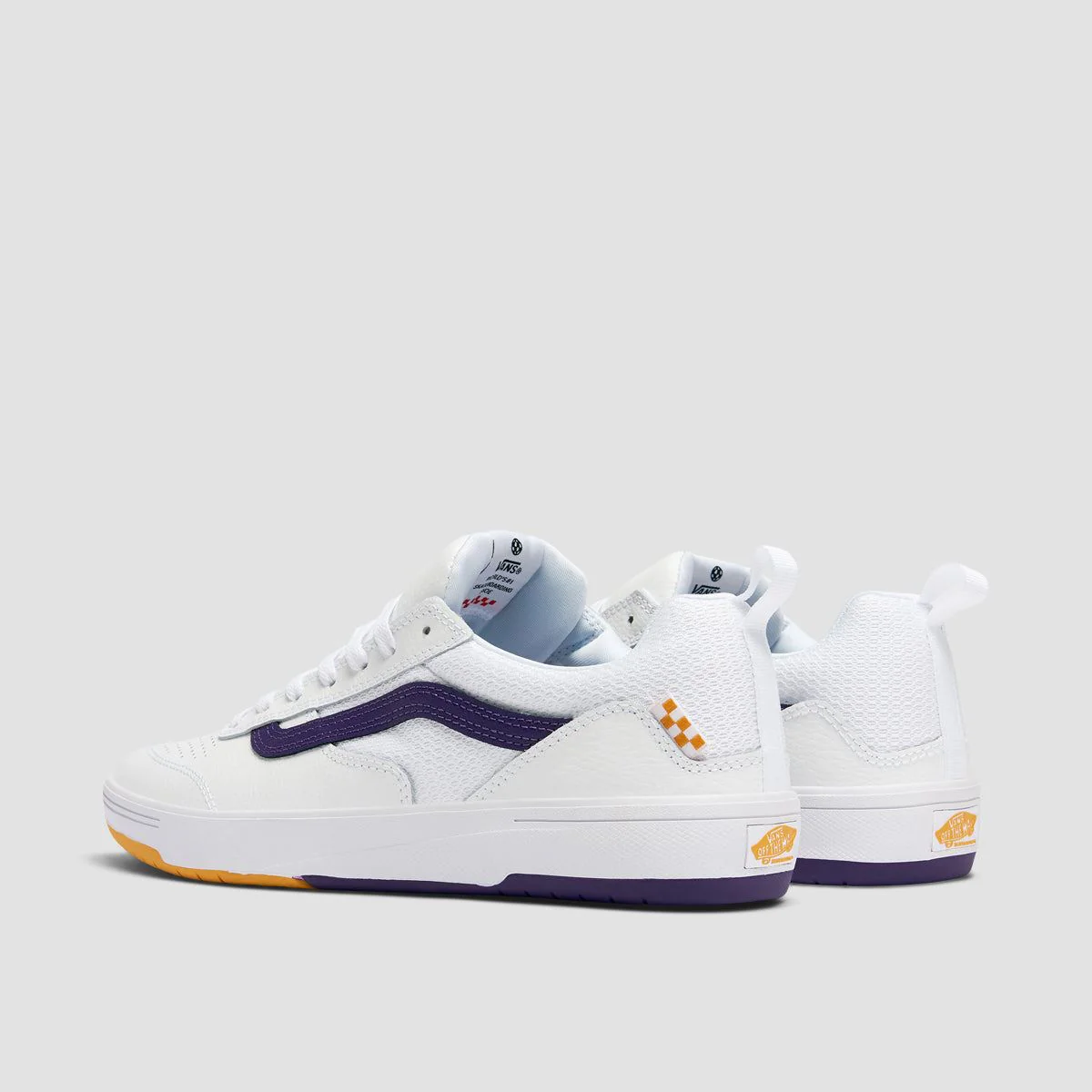 Vans Skate Zahba Shoes - Athletic White/Multi - Image 3