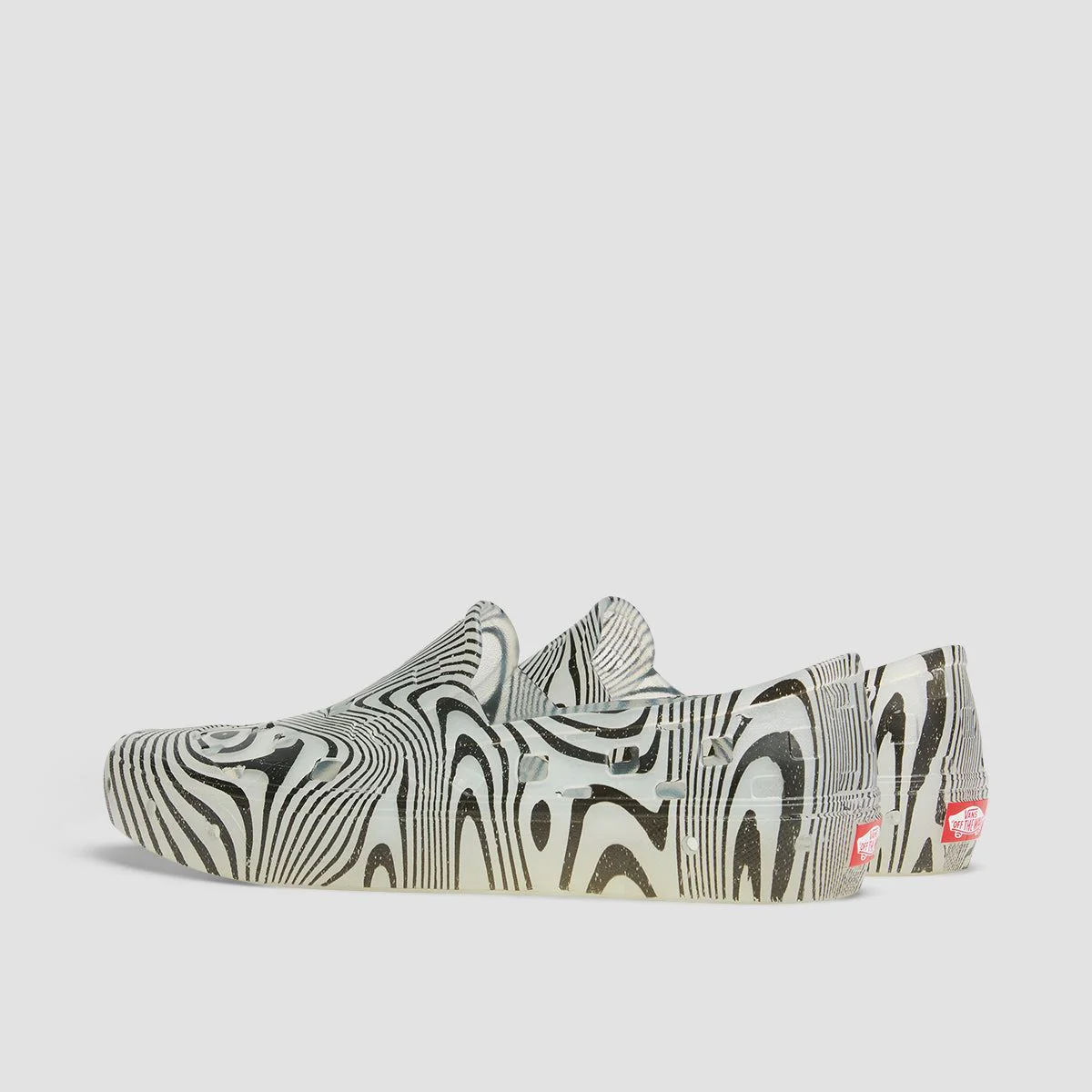 Vans Slip-On TRK Shoes - Trippy Grain Clear - Image 3
